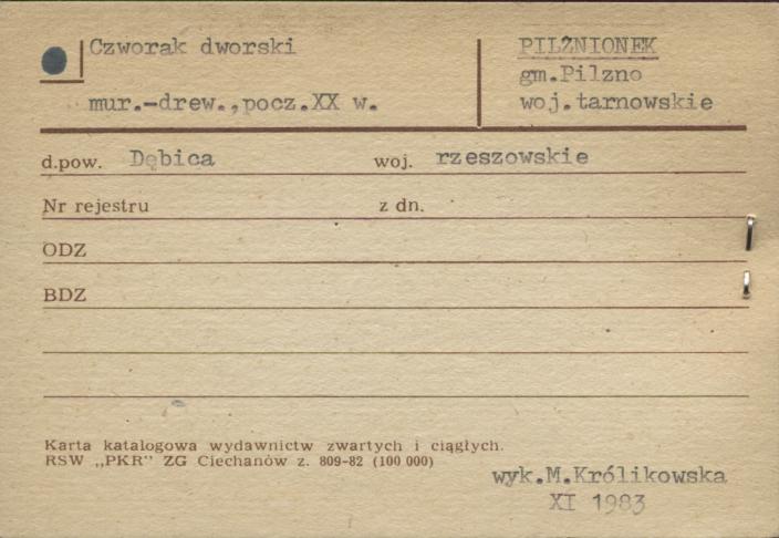 czworak dworski, skan 1