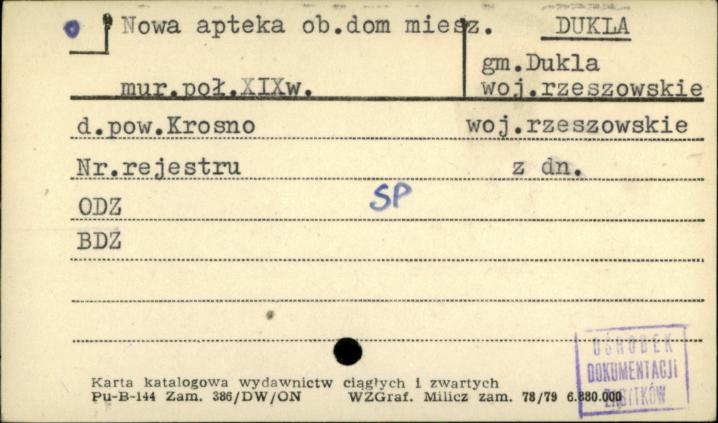 nowa apteka, ob. dom miesz., skan 1