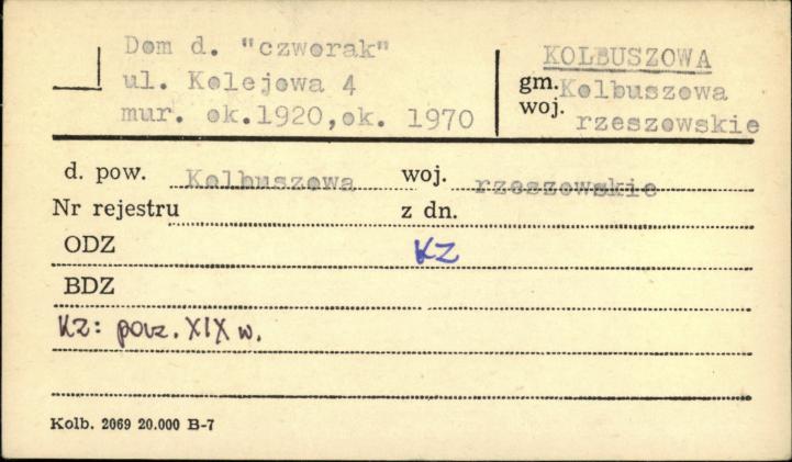 czworak, ob. budynek mieszkalny, skan 1