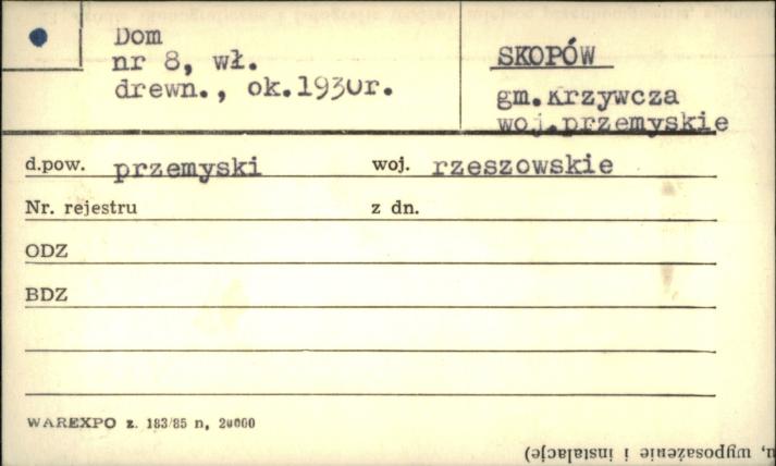 dom, skan 1