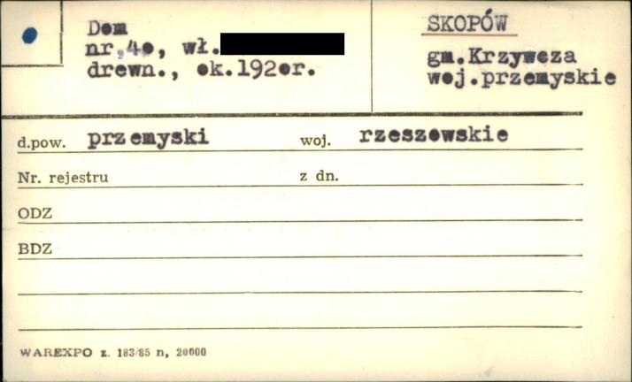 dom, skan 1