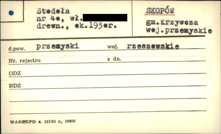 stodoła, skan 1