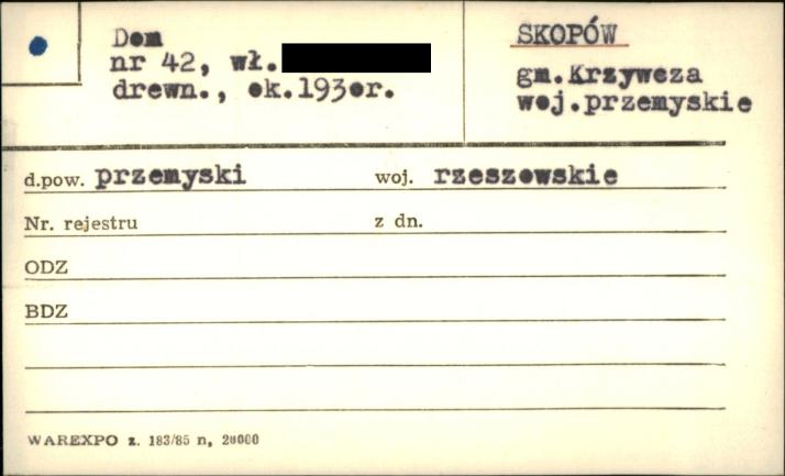 dom, skan 1