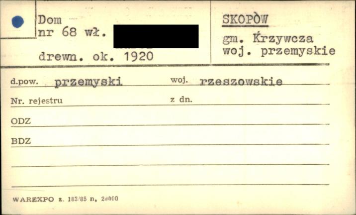 dom, skan 1