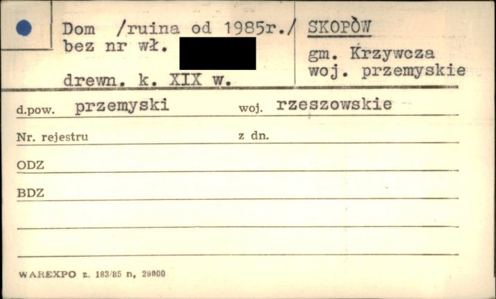 dom, skan 1