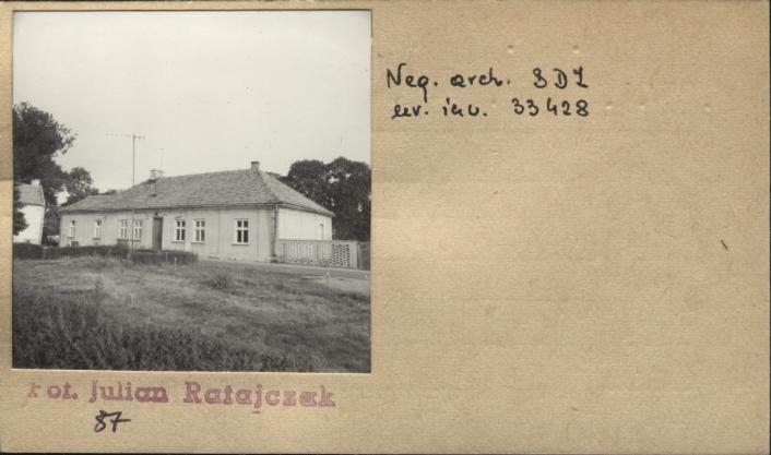 zespół pałacowy - oficyna pn.-wsch., skan 2