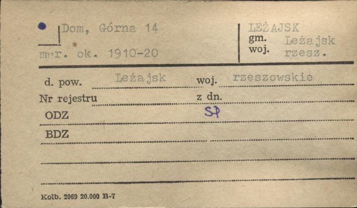 dom, skan 1