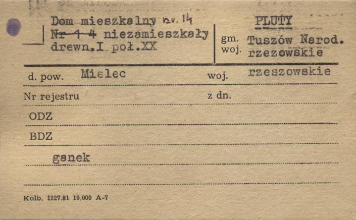 dom mieszkalny niezamieszkały, skan 1