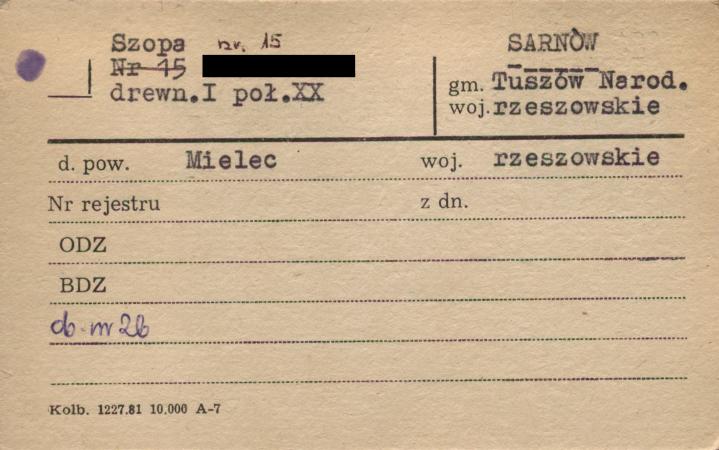szopa, skan 1