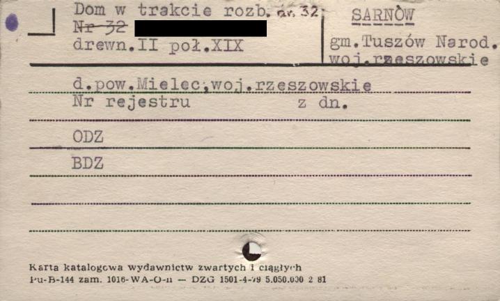 dom w trakcie rozb., skan 1