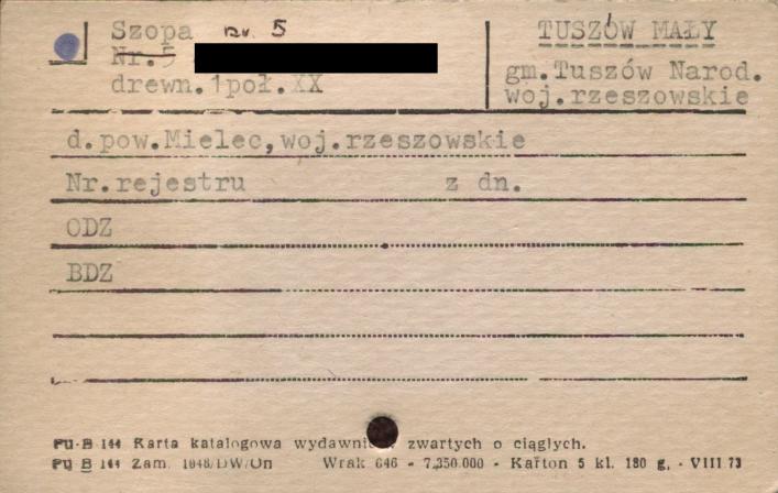szopa, skan 1