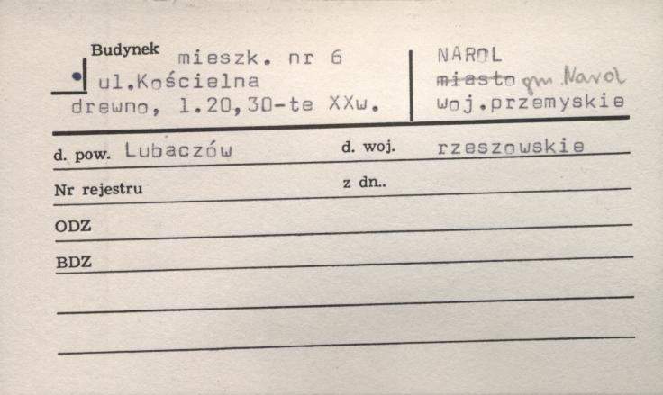 budynek mieszkalny, skan 1