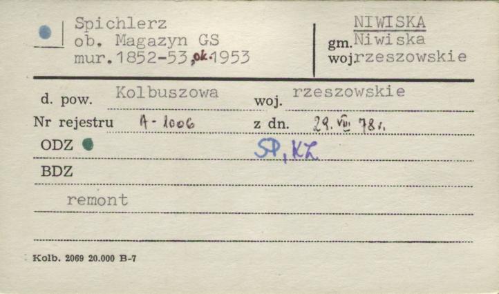 spichlerz, ob. magazyn GS, skan 1