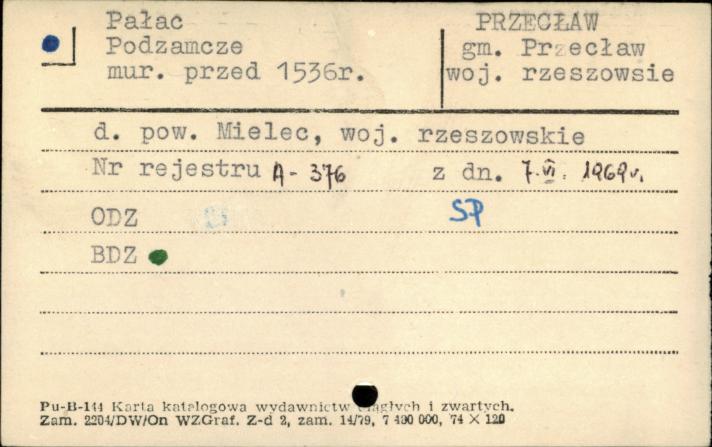 pałac podzamcze, skan 1