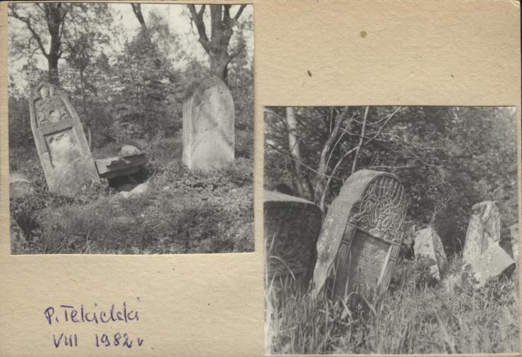 nagrobek żydowski, kirkut, skan 2