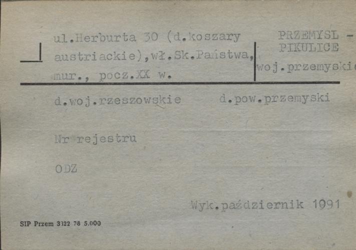 koszary austriackie, skan 1