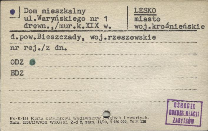 dom, skan 1