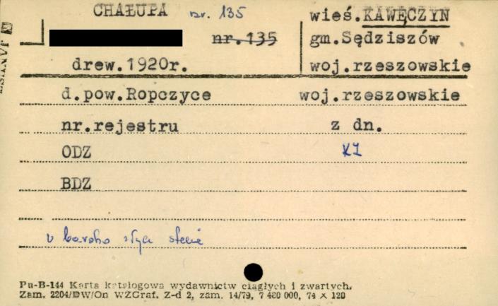 chałupa, skan 1