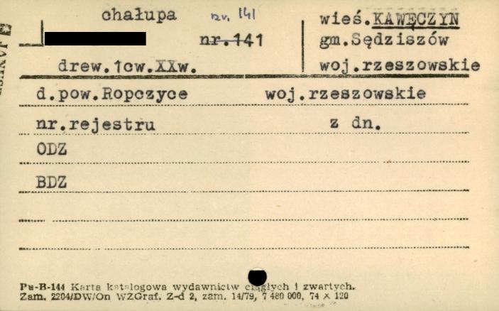 chałupa, skan 1