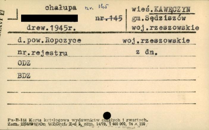 chałupa, skan 1