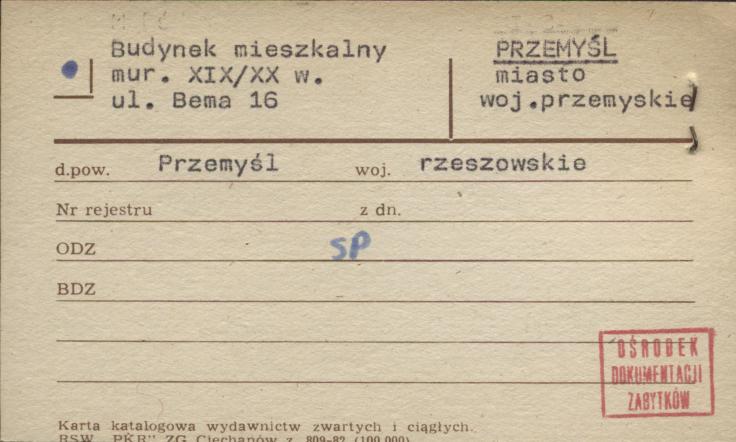 budynek mieszkalny, skan 1