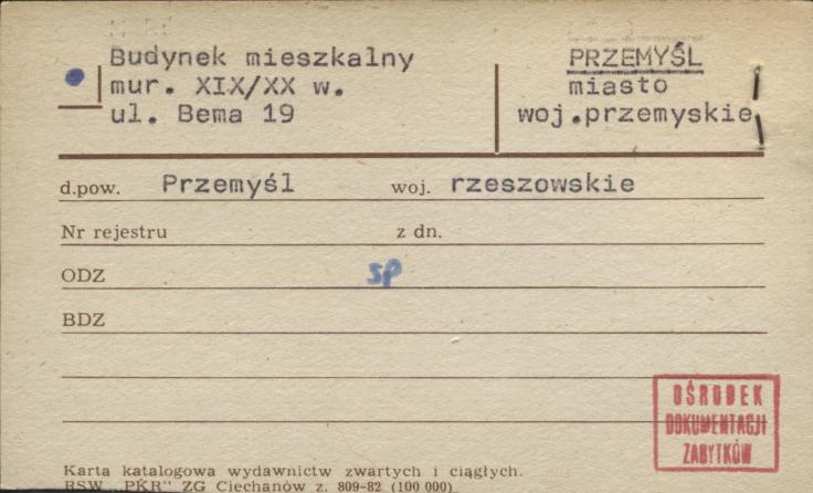 budynek mieszkalny, skan 1