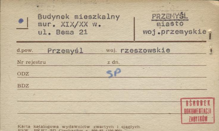 budynek mieszkalny, skan 1