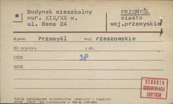 budynek mieszkalny, skan 1