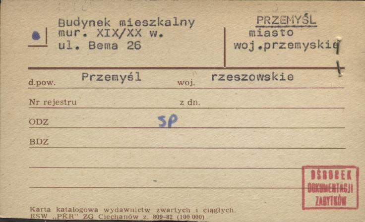 budynek mieszkalny, skan 1