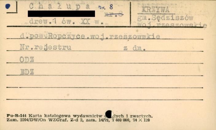 chałupa, skan 1