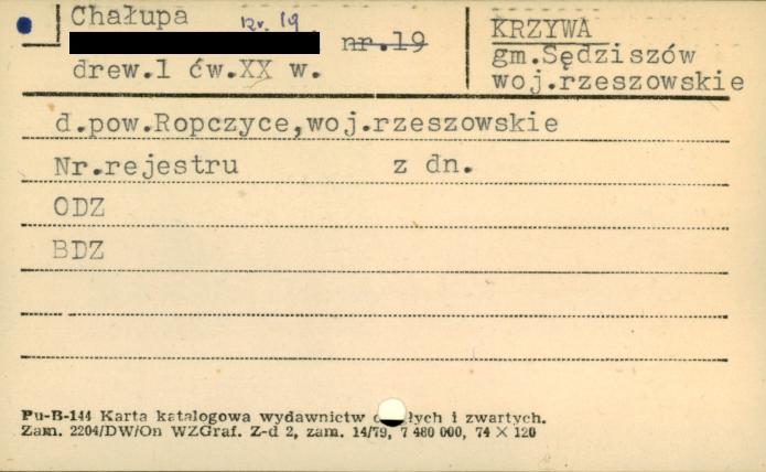 chałupa, skan 1