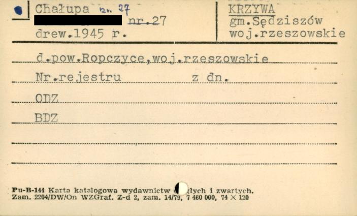 chałupa, skan 1