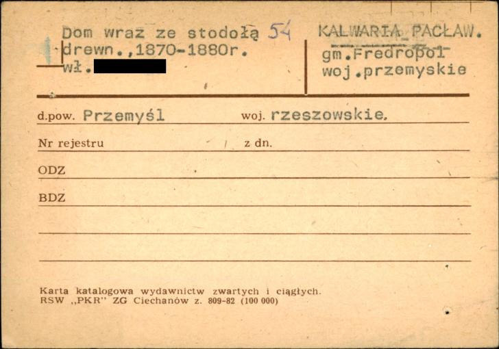 dom wraz ze stodołą, skan 1