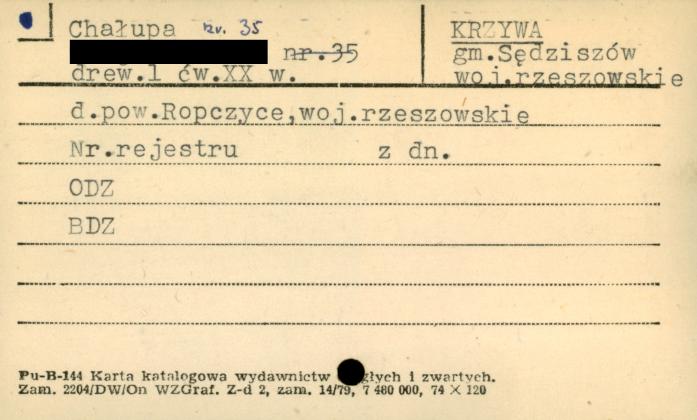 chałupa, skan 1