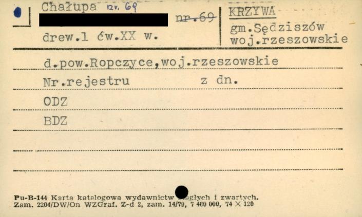 chałupa, skan 1
