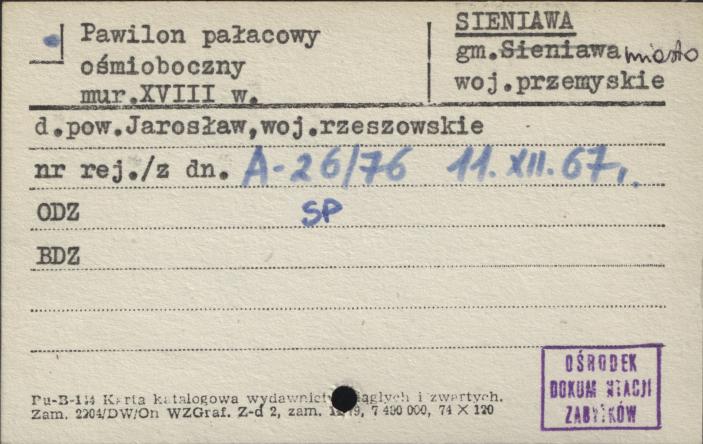 pawilon pałacowy ośmioboczny, skan 1