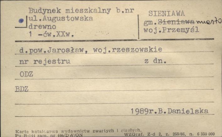 budynek mieszkalny, skan 1