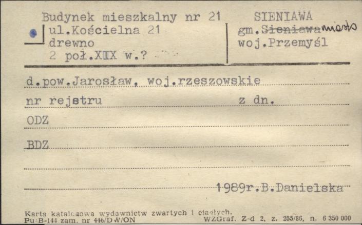 budynek mieszkalny, skan 1