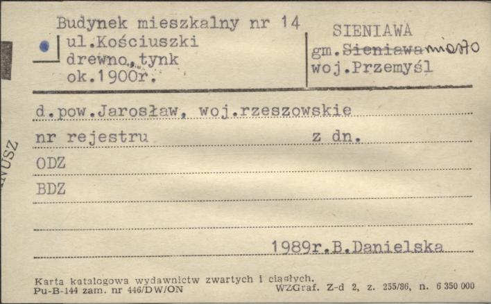 budynek mieszkalny, skan 1