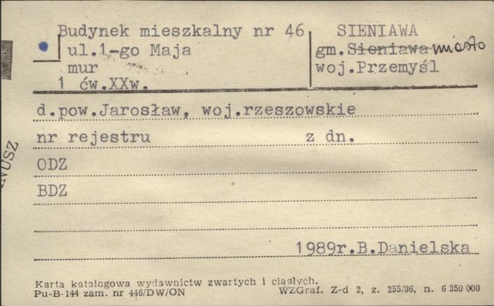 budynek mieszkalny, skan 1