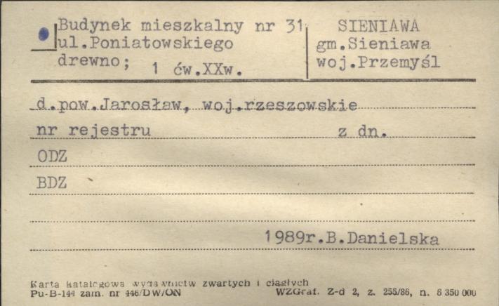 budynek mieszkalny, skan 1