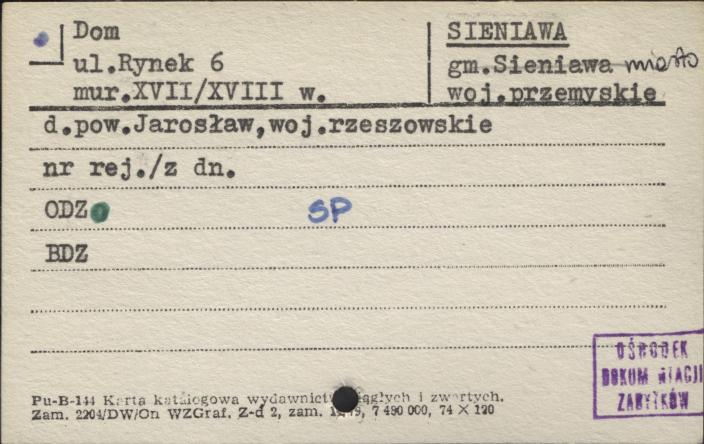 dom, skan 1