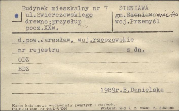 budynek mieszkalny, skan 1