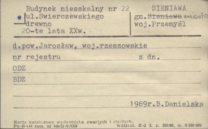 budynek mieszkalny, skan 1