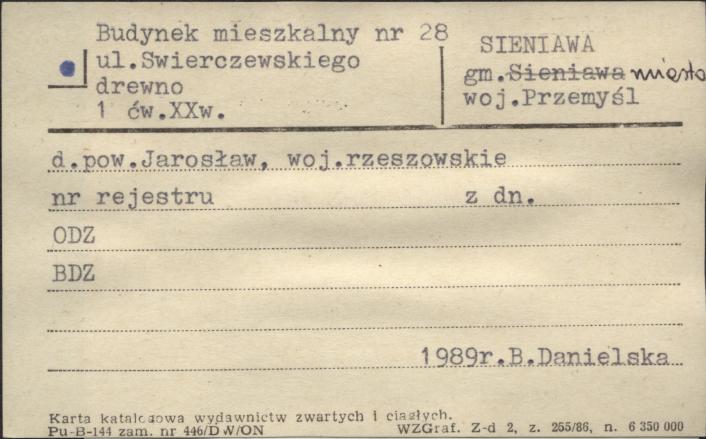 budynek mieszkalny, skan 1