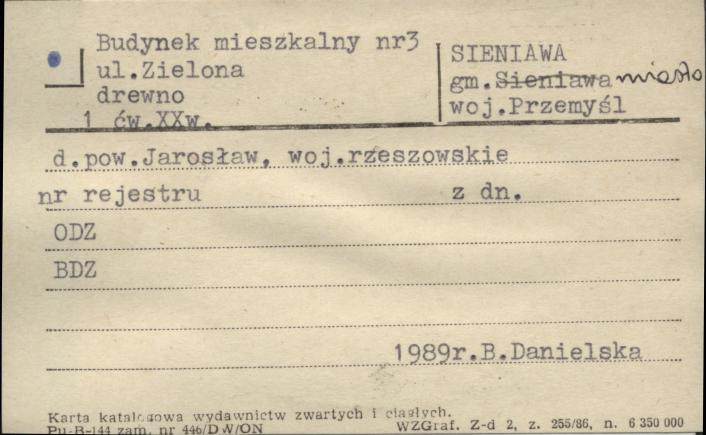 budynek mieszkalny, skan 1