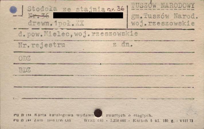 stodoła ze stajnią, skan 1