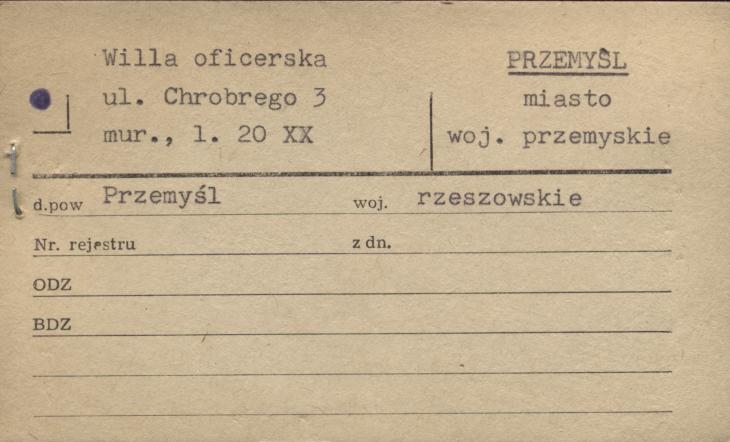 willa oficerska, skan 1