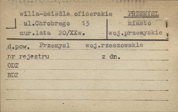 willa - osiedle oficerskie, skan 1