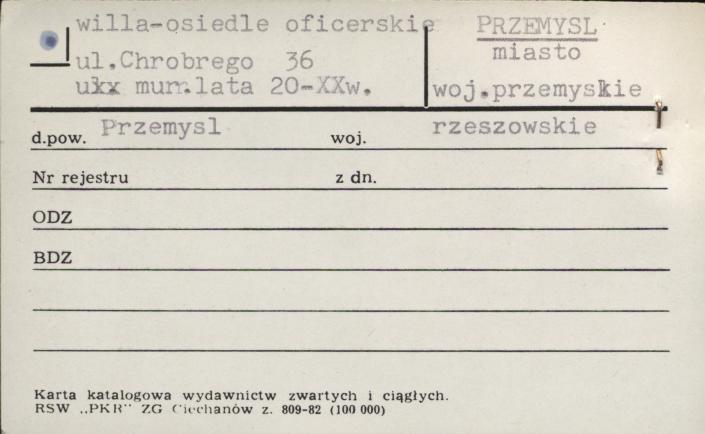 willa - osiedle oficerskie, skan 1